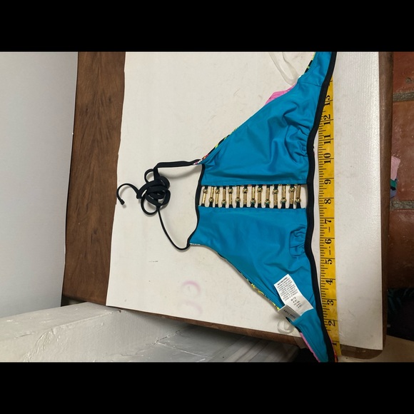 Trina turk black top only size 4 - Picture 8 of 11